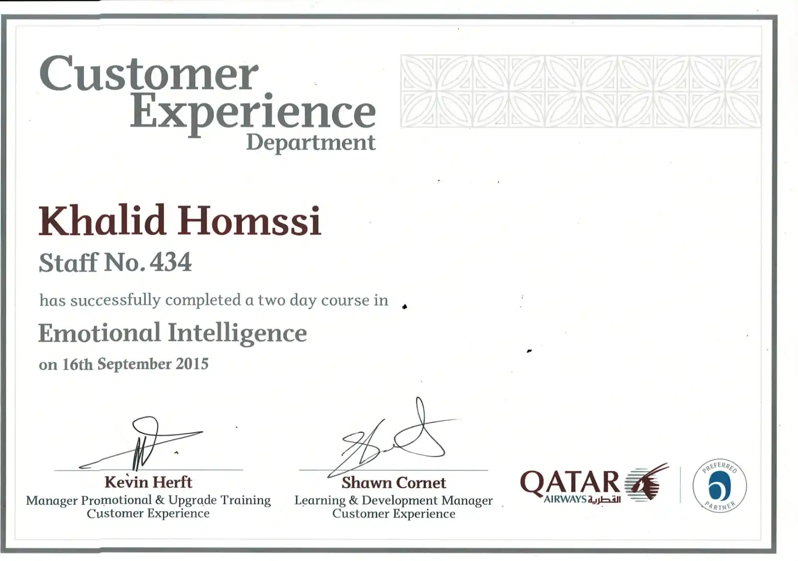 Khalid Homssi - Project Management